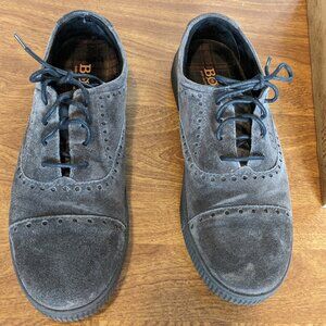 Born - Cymbal Shoe - Dark Gray Suede Leather - Womens 11